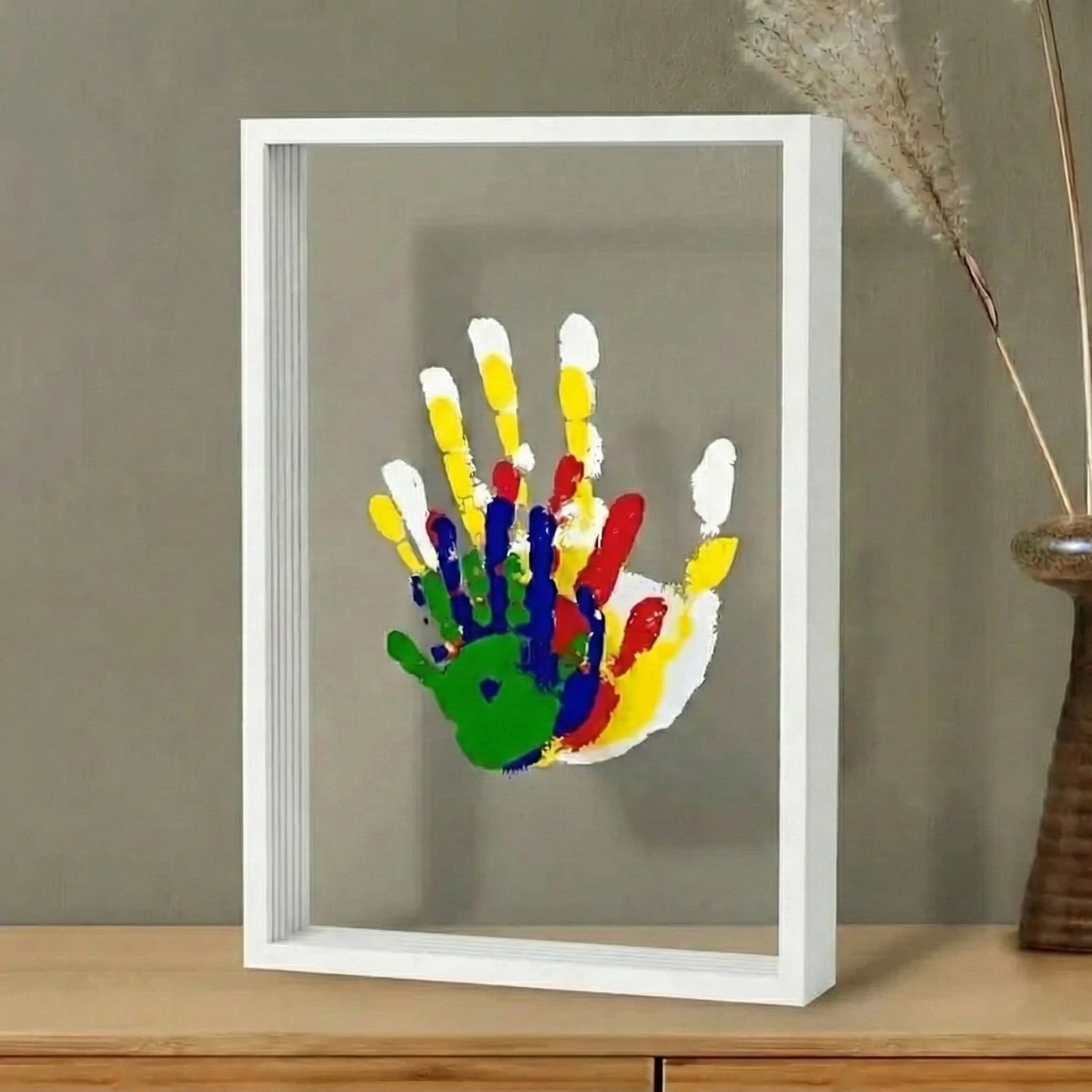DIY Familien Handabdruck Set