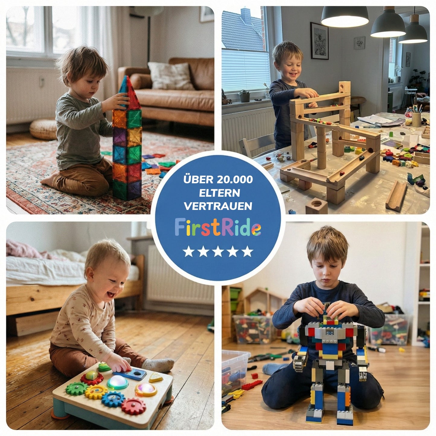 24-Teile Metall Lern-Puzzle