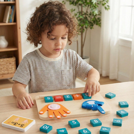 Montessori Zählspiel Holz