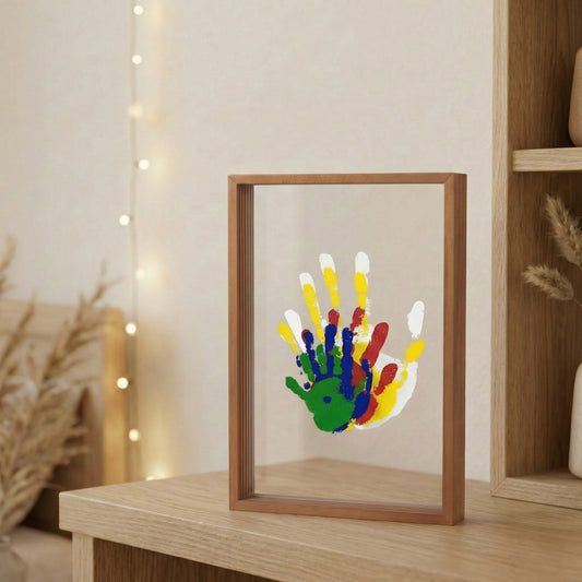 DIY Familien Handabdruck Set