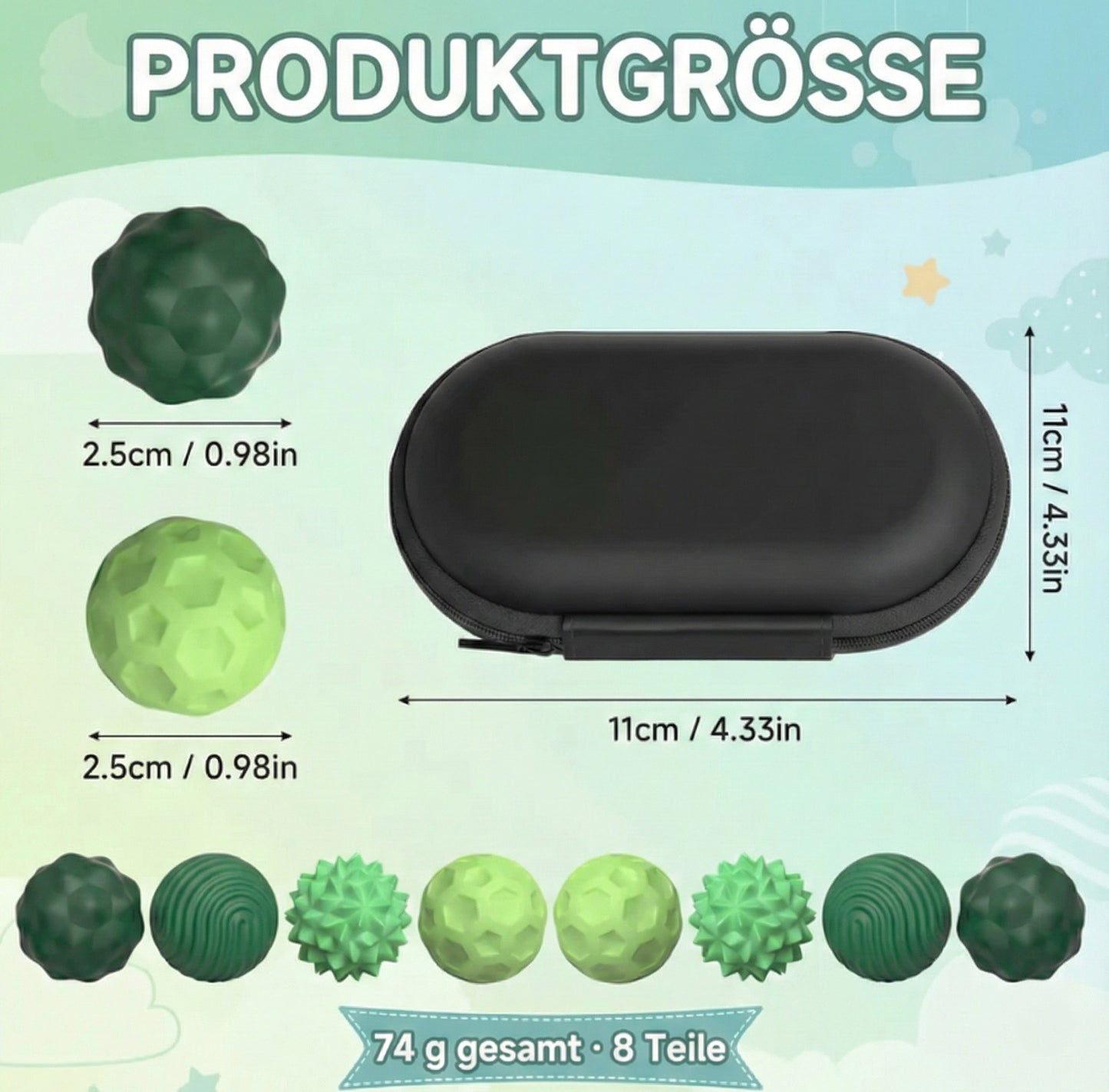 Magnetische Anti-Stress Kugeln