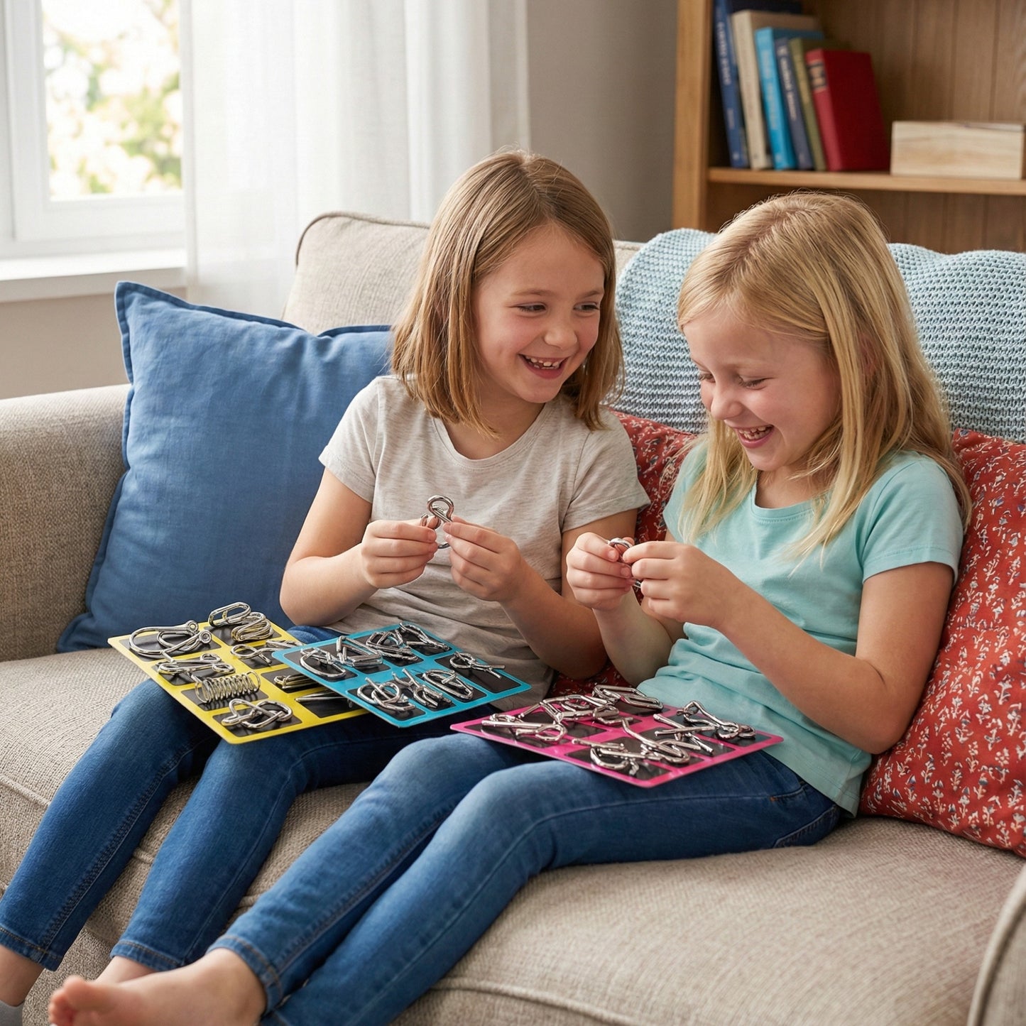 24-Teile Metall Lern-Puzzle