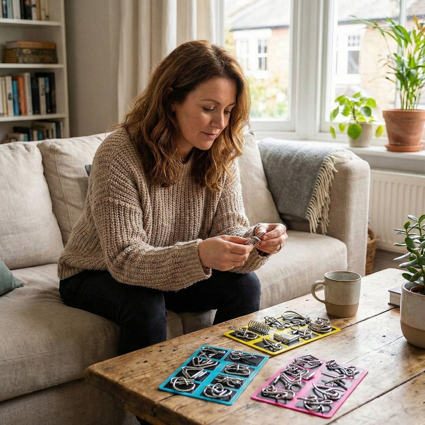 24-Teile Metall Lern-Puzzle