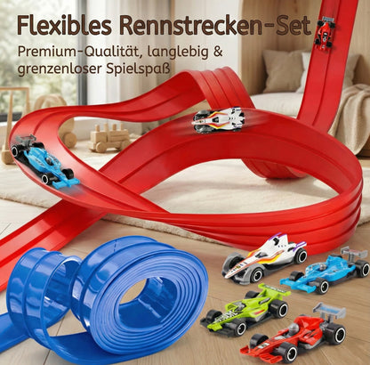 Flexible Rennstrecke für Kinder