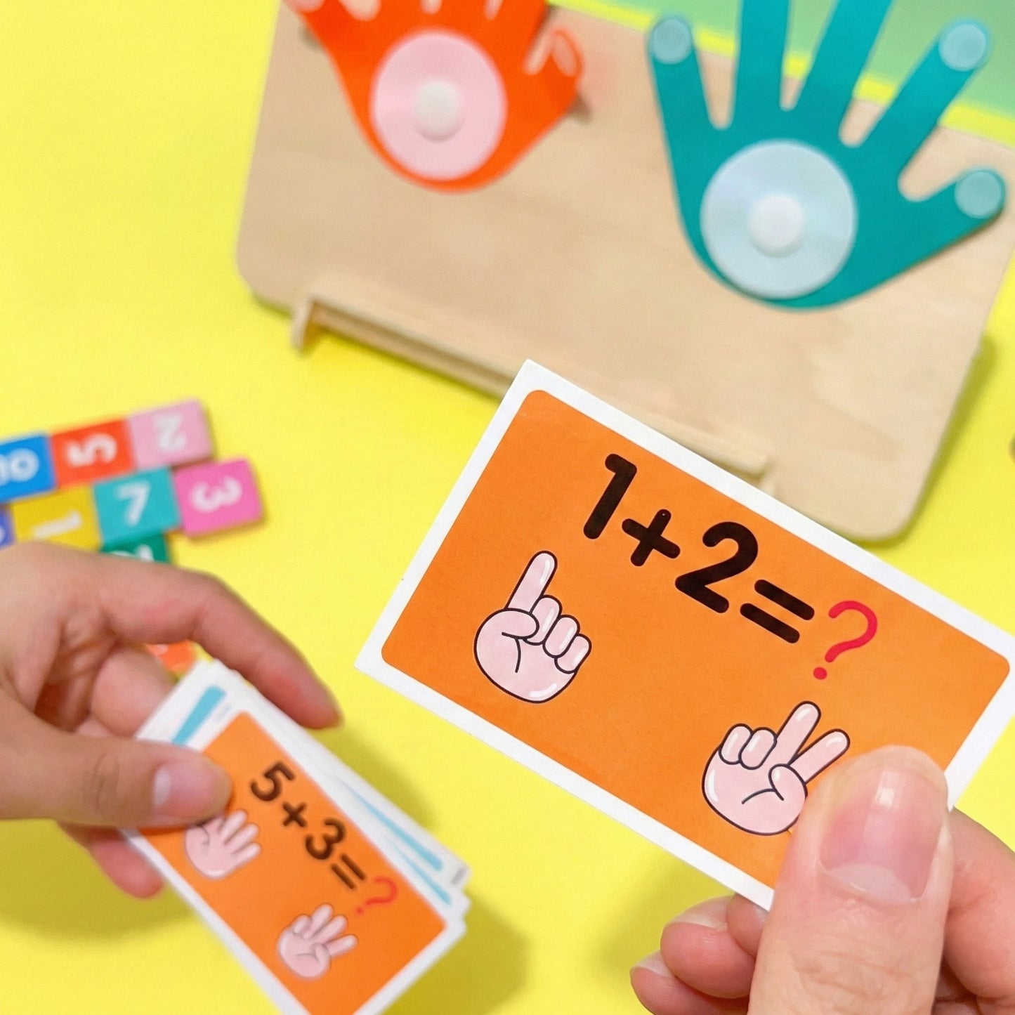 Montessori Zählspiel Holz