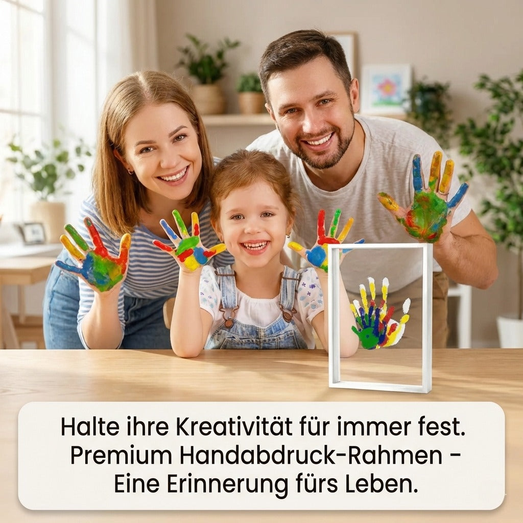 DIY Familien Handabdruck Set