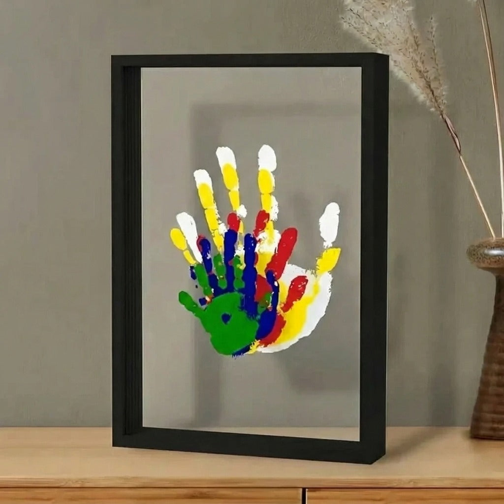 DIY Familien Handabdruck Set