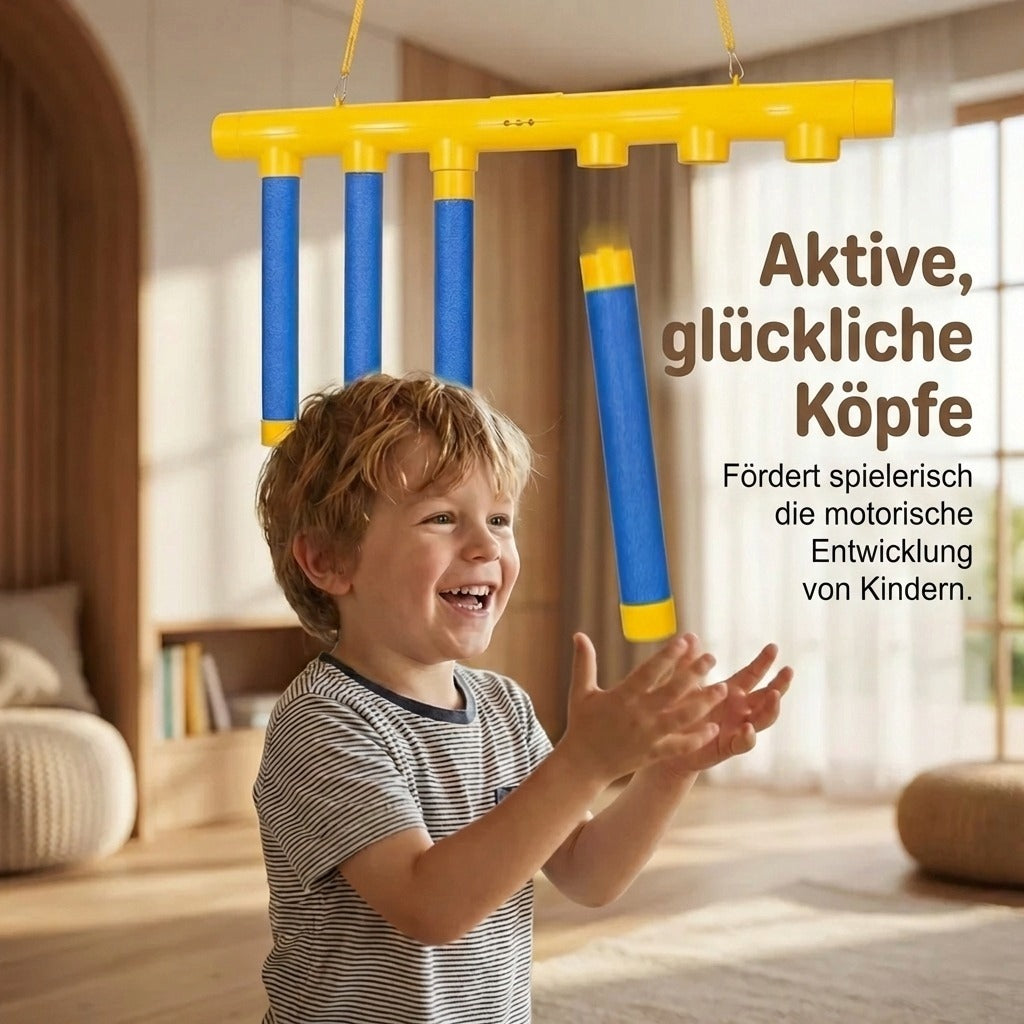 Reaktions- und Fangspiel für Kinder