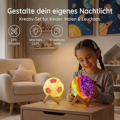 DIY Mondlampe Nachtlicht