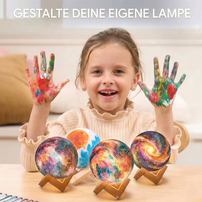 DIY Mondlampe Nachtlicht
