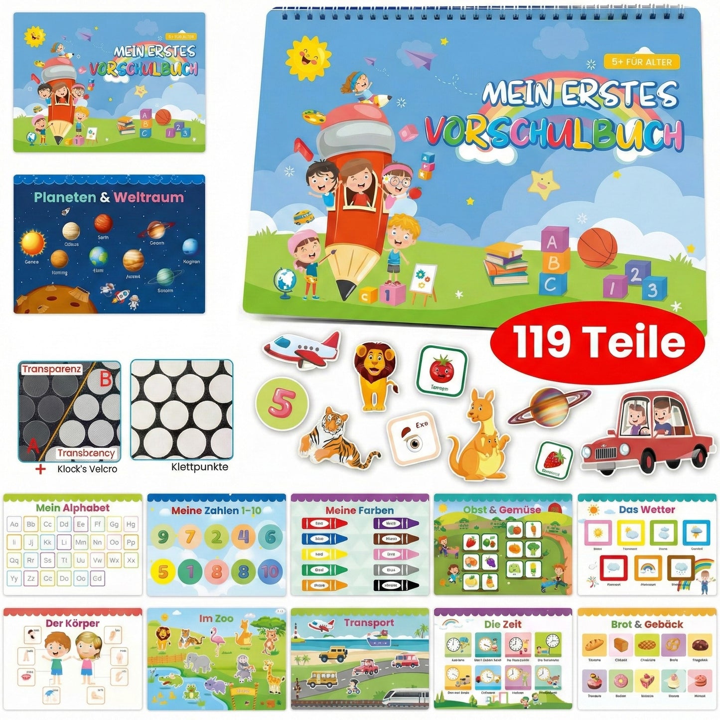 Mein erstes Vorschulbuch Set