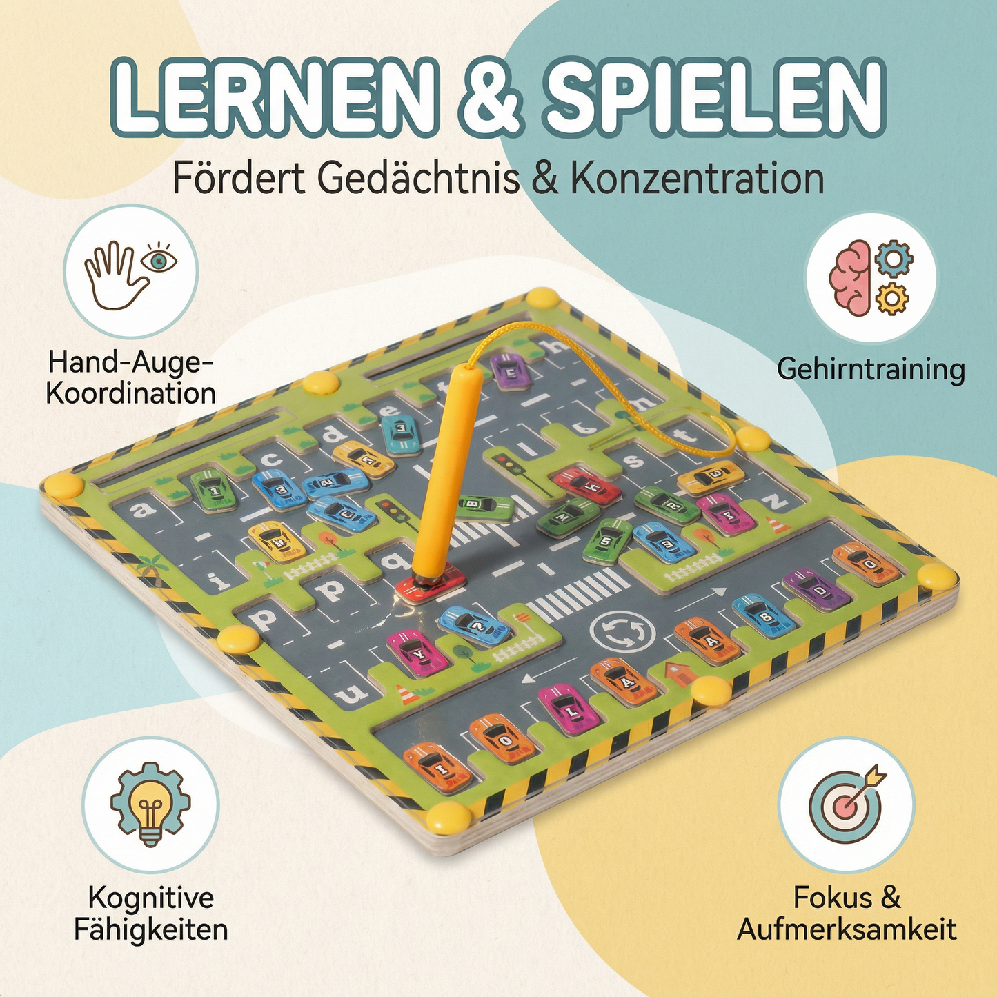Magnetisches ABC + Englisch Lernbrett