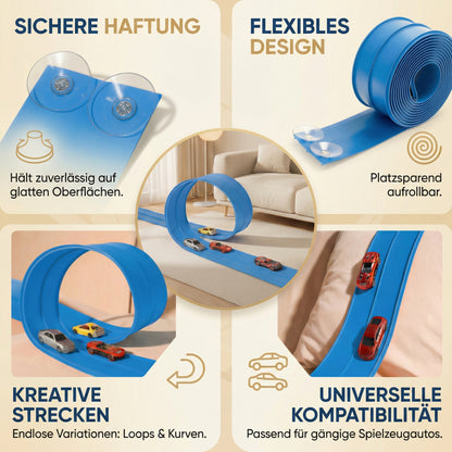 DIY Flexible Rennbahn Spielset