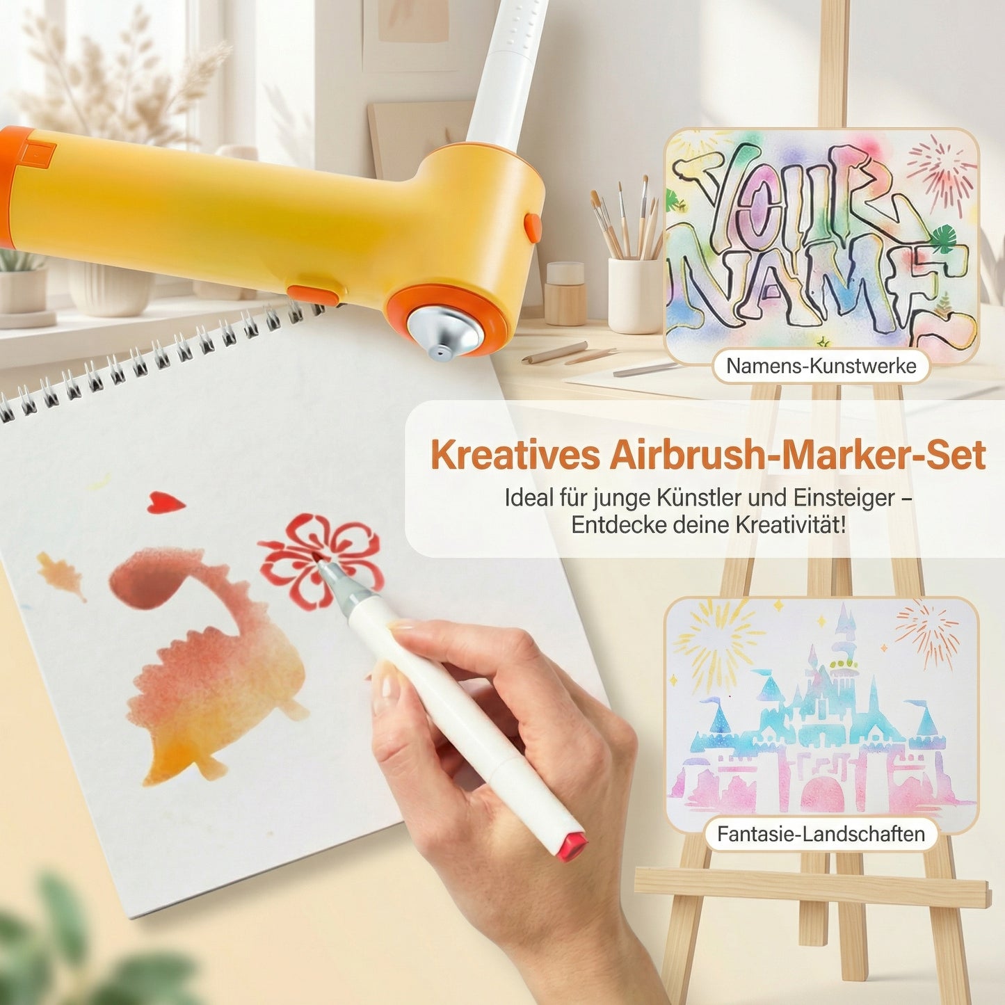Airbrush Komplett-Set