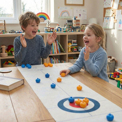 Mini Curling Tischspiel