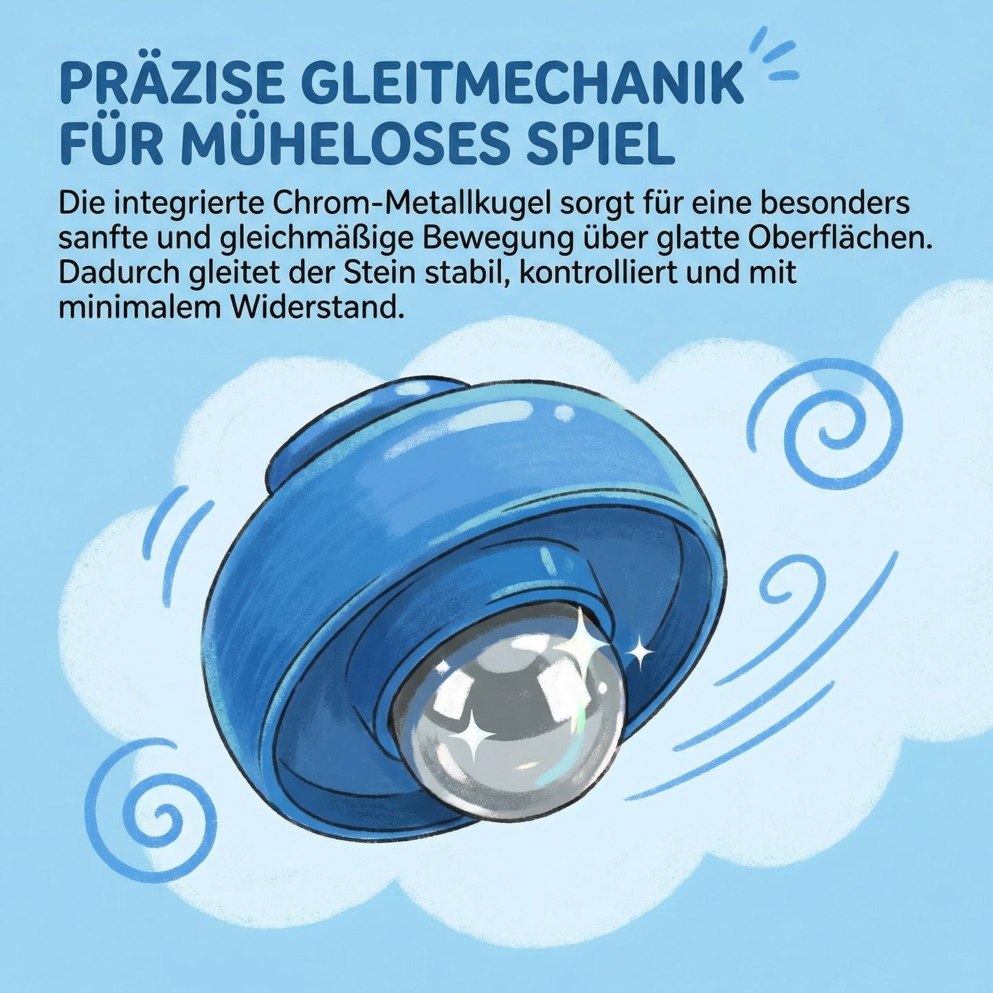 Mini Curling Tischspiel