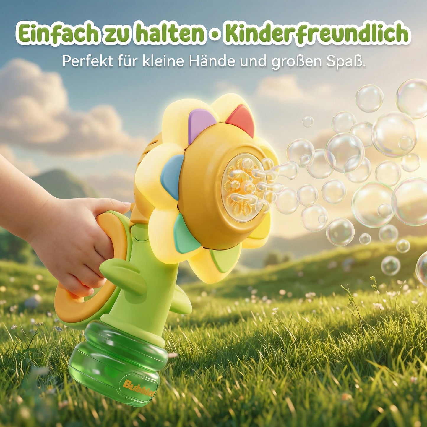 "Pusteblume" Seifenblasen-Action