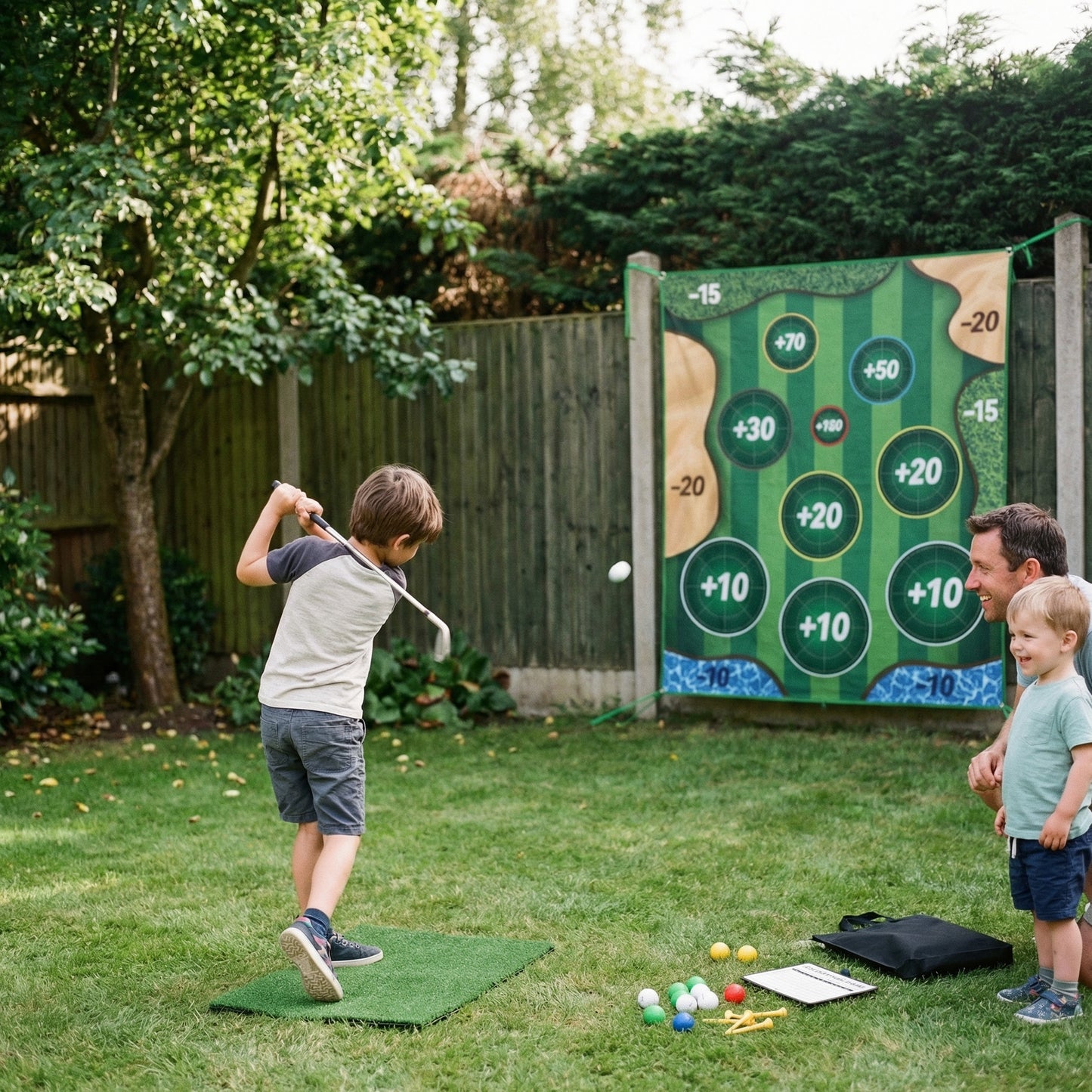 Sticky-Golf Set Familienspaß
