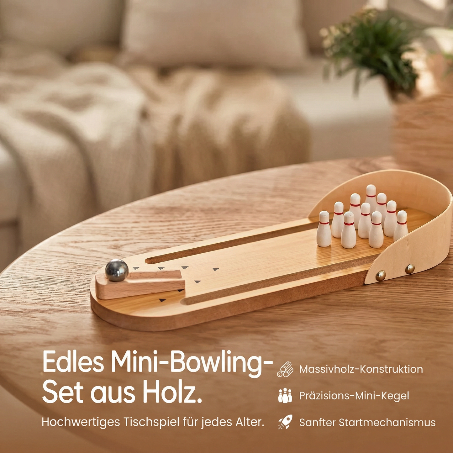 Mini Bowling Spielset