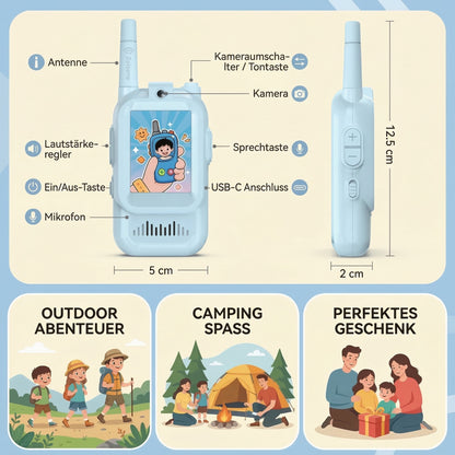 Kinder Walkie-Talkies Kamera