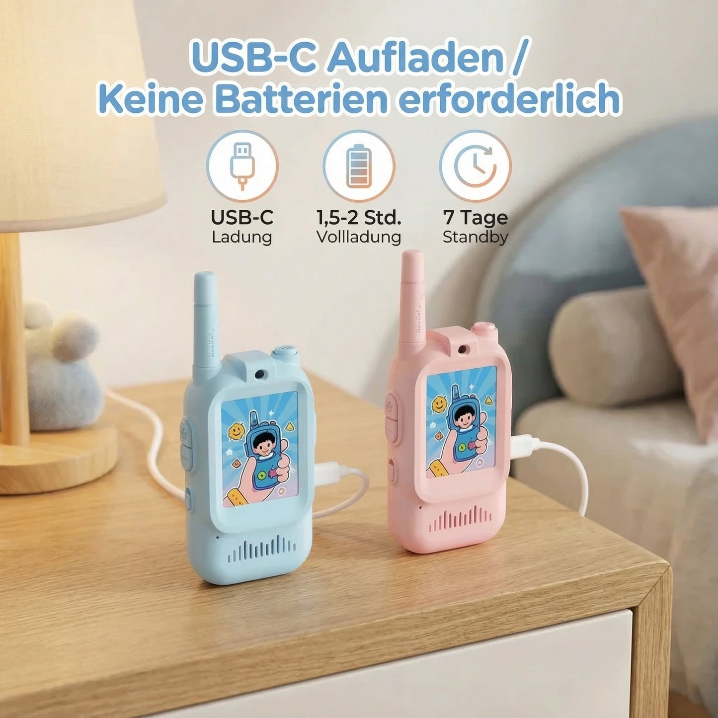 Kinder Walkie-Talkies Kamera
