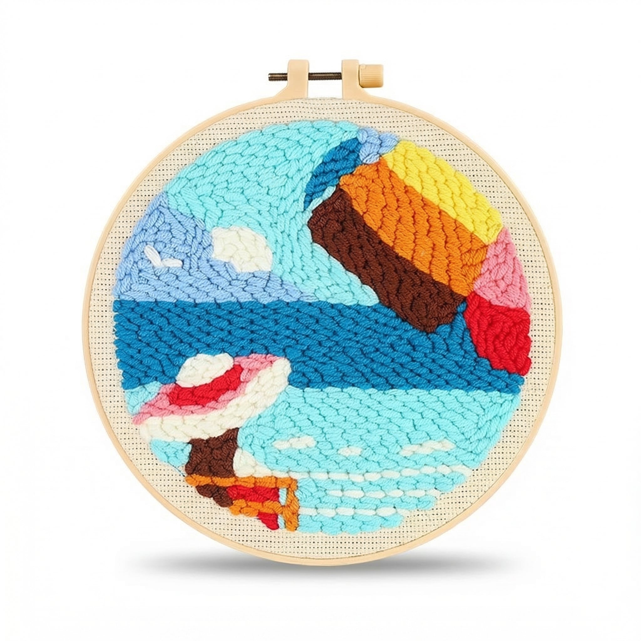 Punch Needle Stickerei Kit