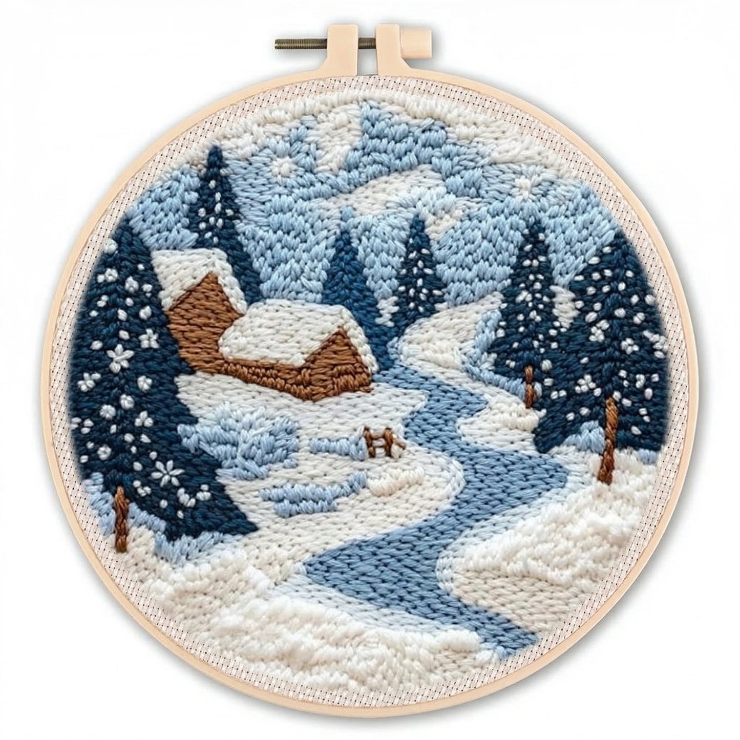 Punch Needle Stickerei Kit