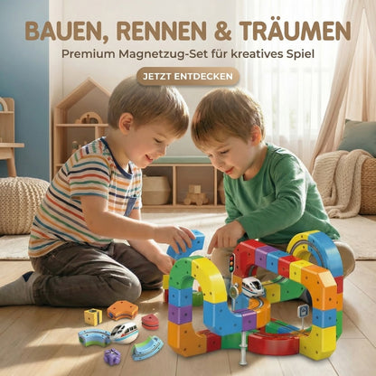 3D magnetische Eisenbahn