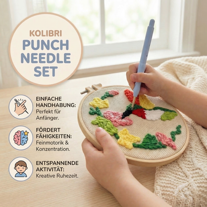 Punch Needle Stickerei Kit
