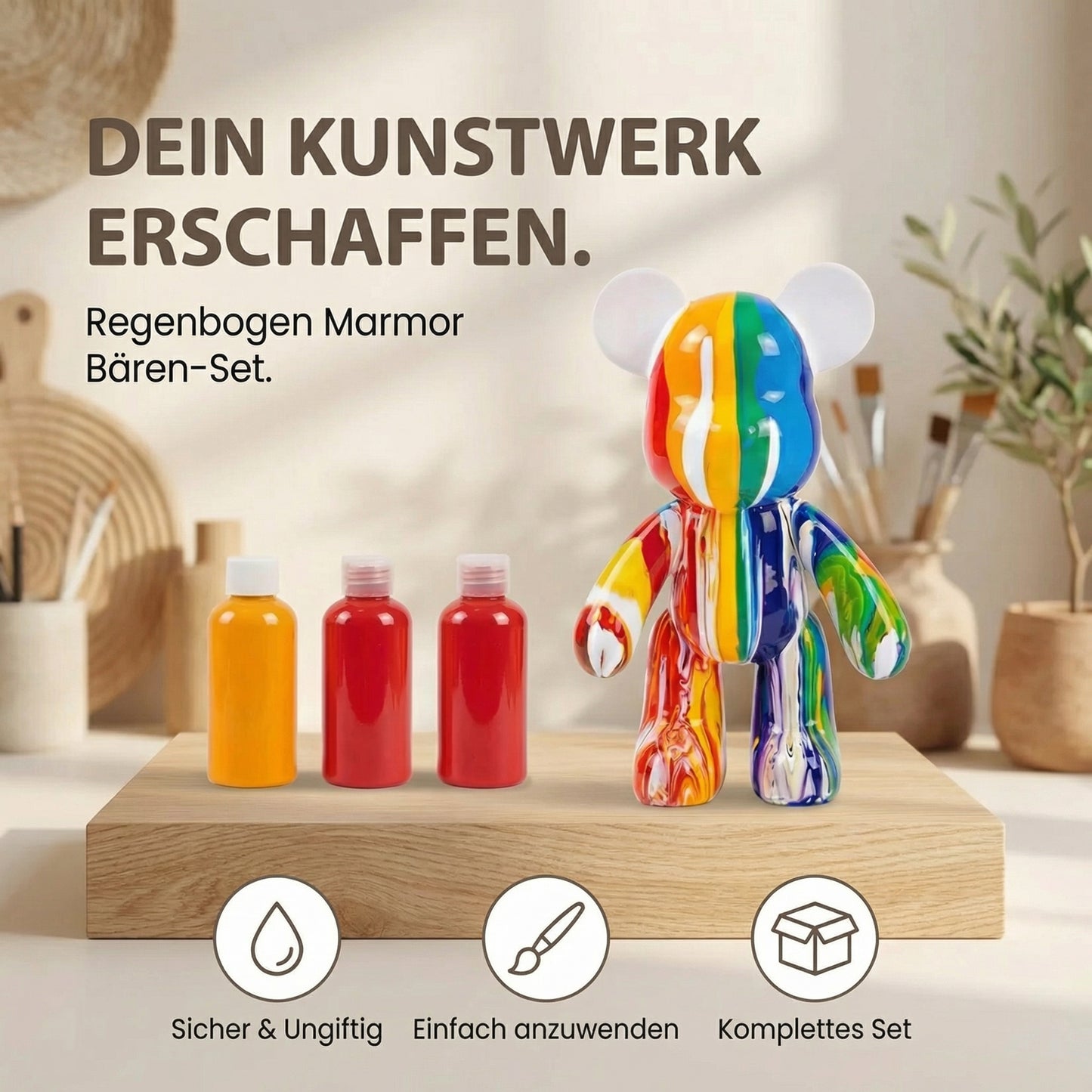 DIY Bär-Painting Kit