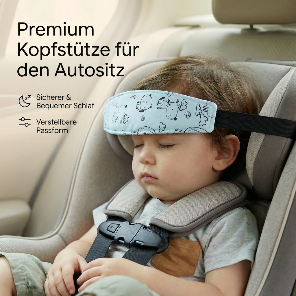 Kinder Kopfstütze fürs Auto