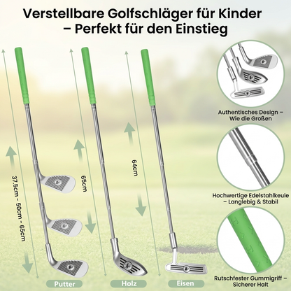Mini-Golf-Set für Kinder & Familien