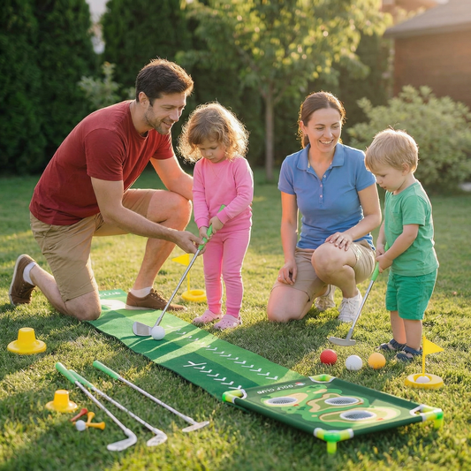Mini-Golf-Set für Kinder & Familien