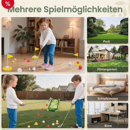 Mini-Golf-Set für Kinder & Familien