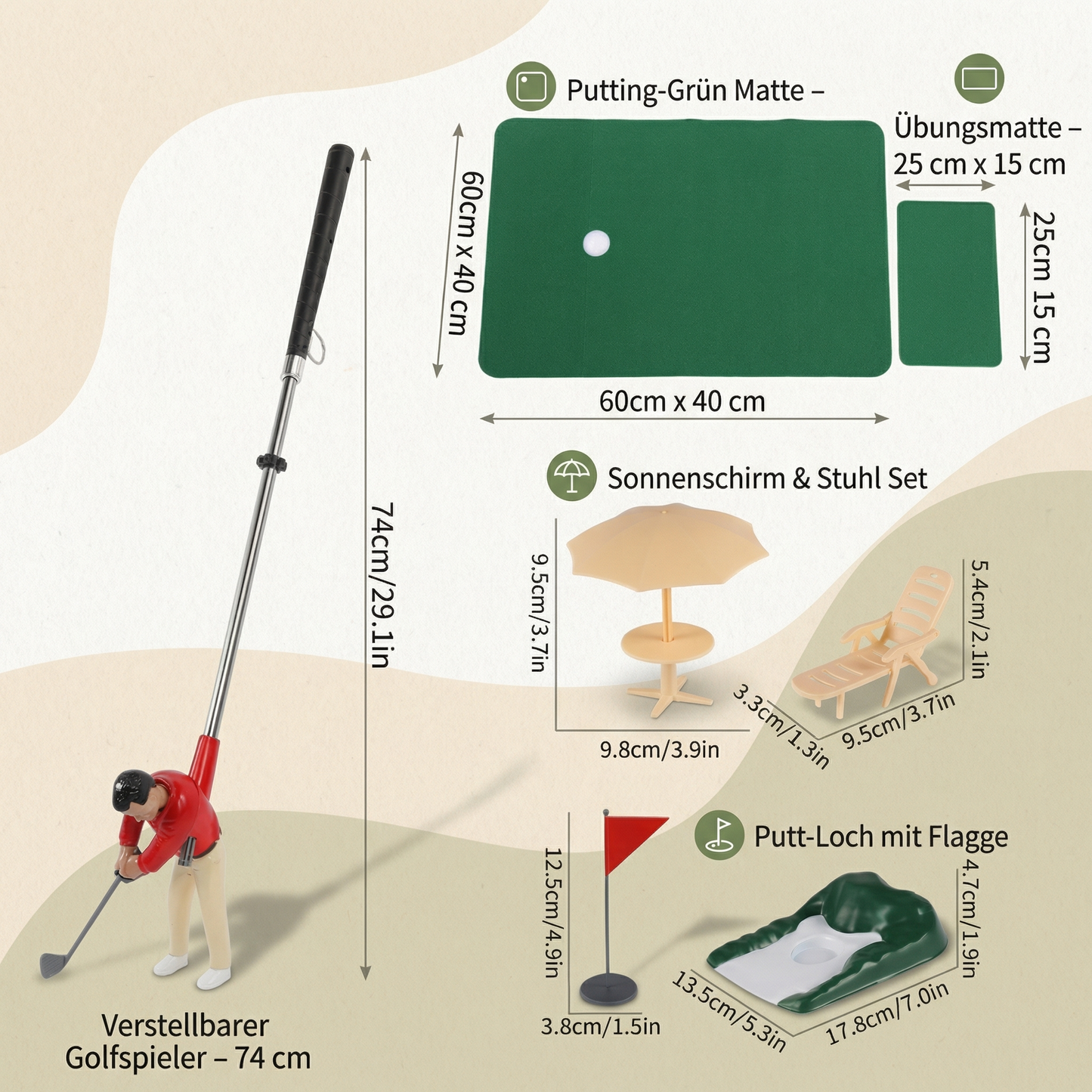 TinyGolfer Set