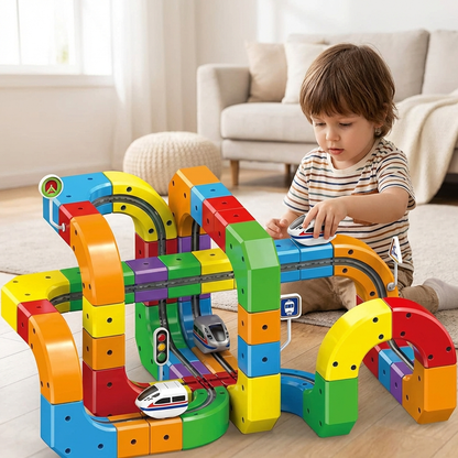 3D magnetische Eisenbahn