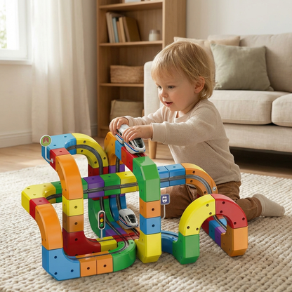 3D magnetische Eisenbahn